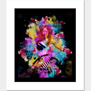 Avril Lavigne ~ Watercolor Illustration Posters and Art